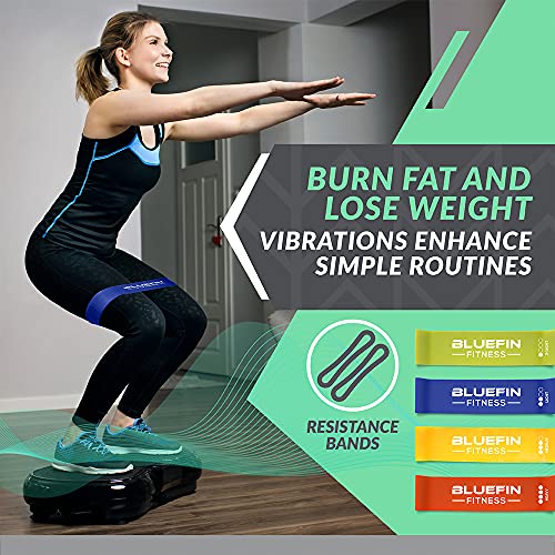 Bluefin Fitness Ultra Slim Vibration Plate | Lose Fat & Tone Up at Home.